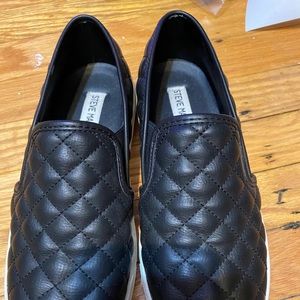 Slip on Steve Madden sneakers so cute!